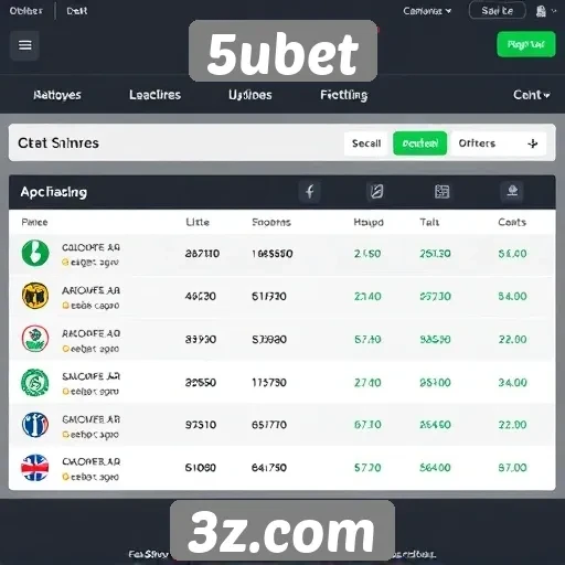 Apostas esportivas em alta no 5ubet